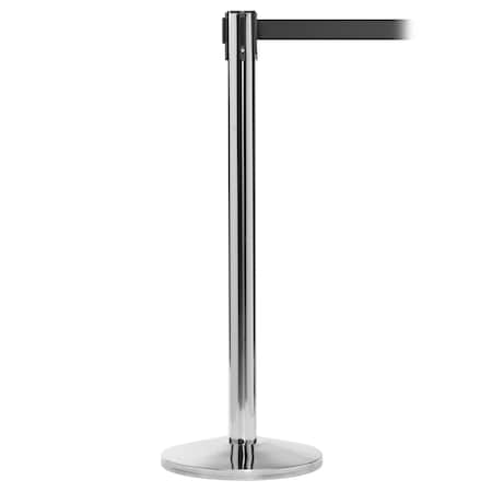 QueueMaster 550, Polished Stainless Post, 13'